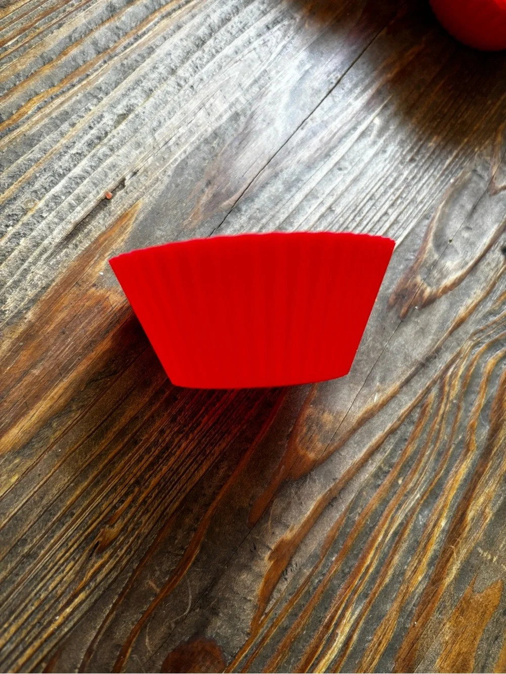 Red Silicone Baking Cups - Set of 12